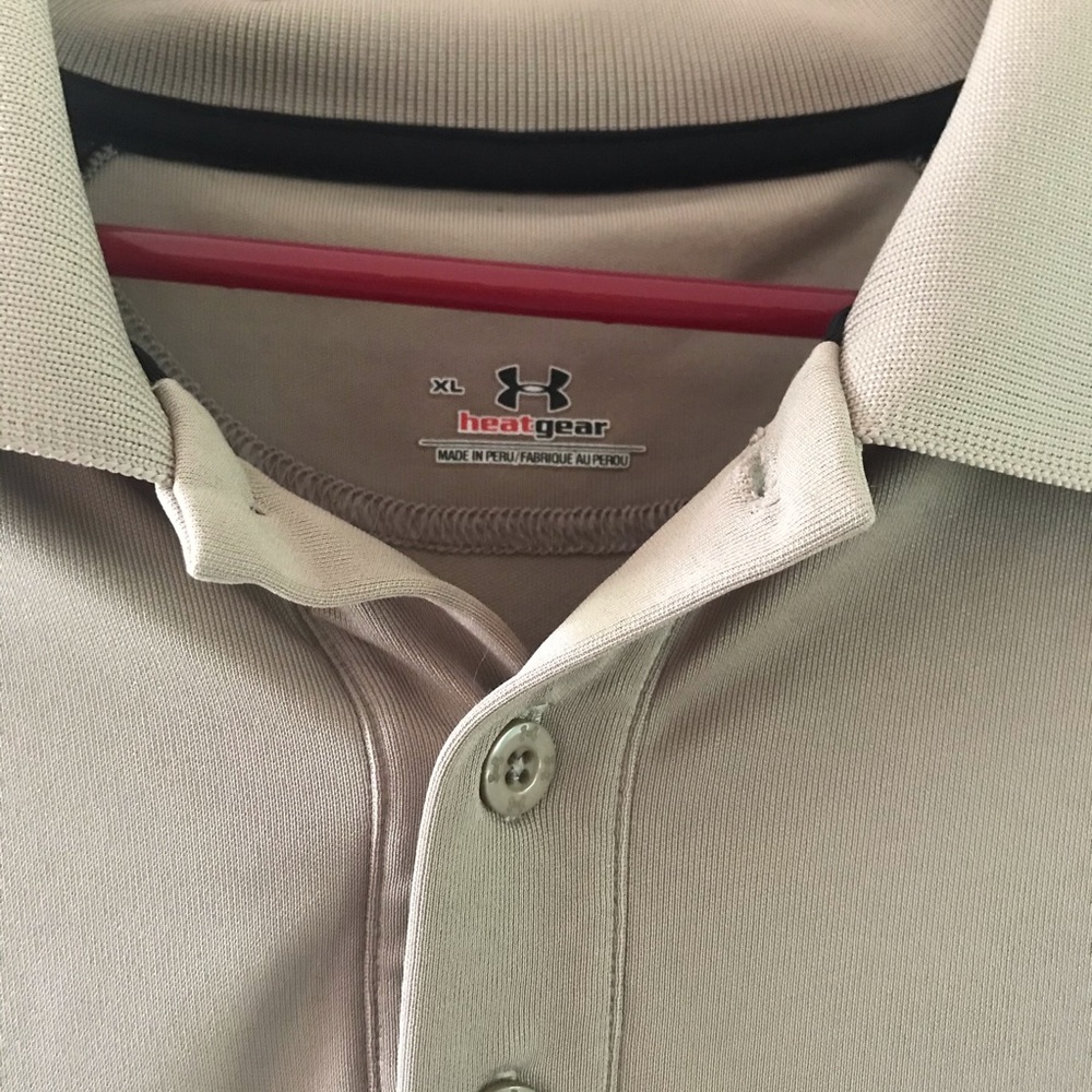 Under armor heat gear men’s Xl polo